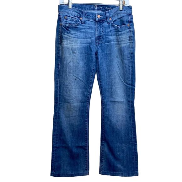 7 For All Mankind Bootcut Jeans 28 - Picture 1 of 11
